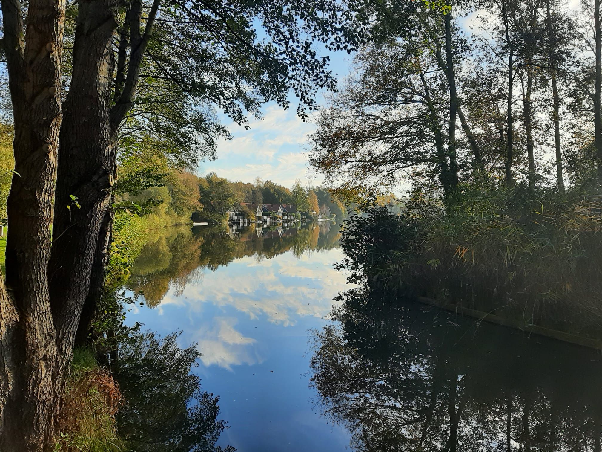 Vrijstaande 7-persoons vakantiehuis aan het water in park ‘Landgoed Het Timmerholt’.