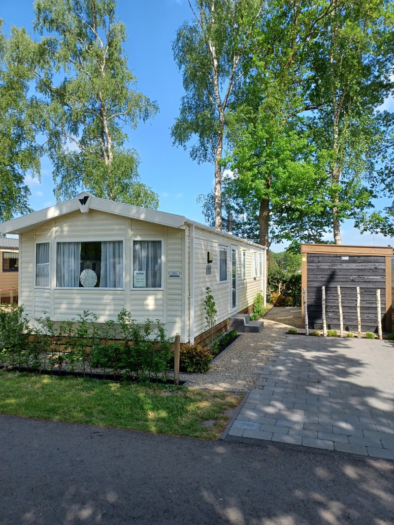 Luxe stacaravan / chalet Elspeet (6 persoons)