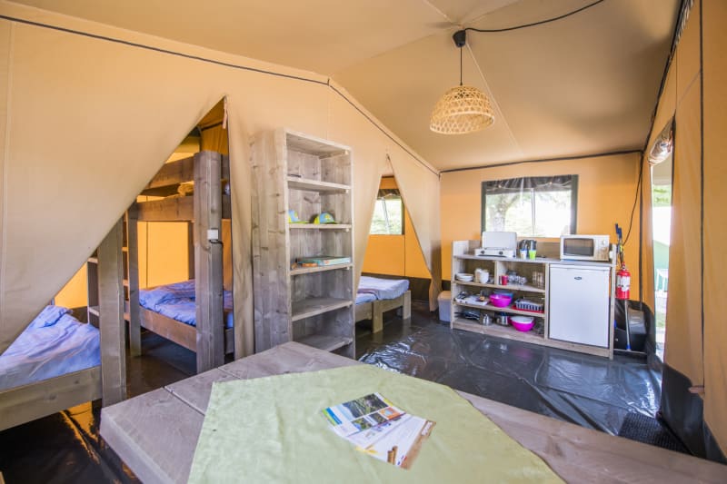 RCN Port l’Epine | Glampingtent Bulot 6 personen | Trélévern | Bretagne