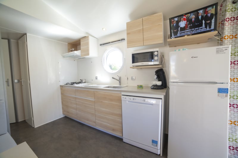 RCN Port l’Epine |  Mobil home Homard 6 personen | Trélévern | Bretagne
