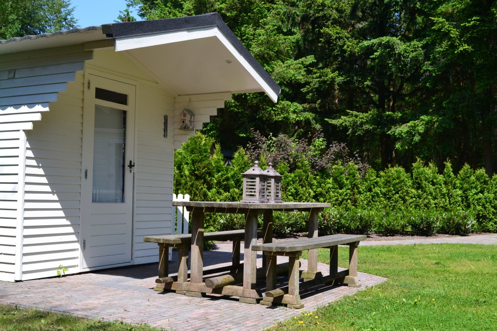 Op mooi en rustig bospark, 4 pers chalet