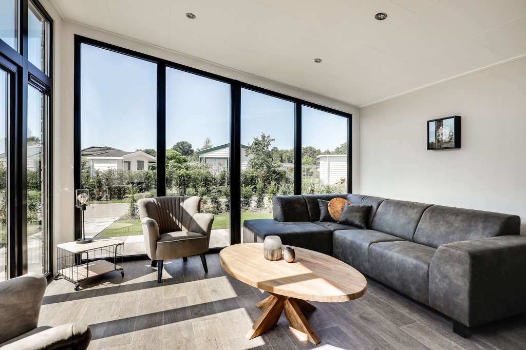 Lodge: 6-persoons, 3 slaapkamers