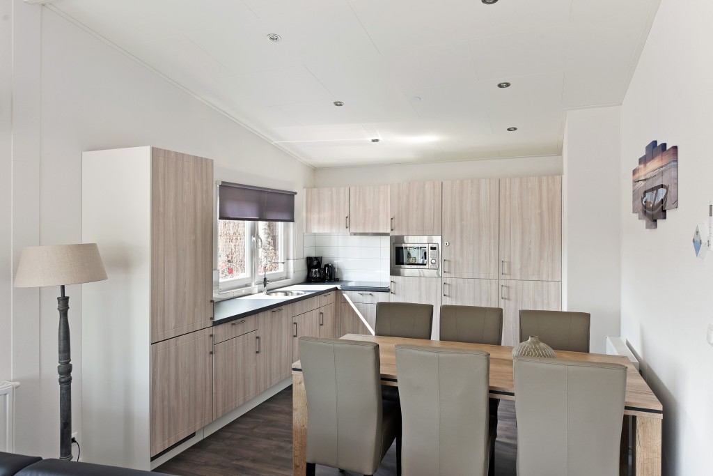 Miva-chalet: 4/6-persoons, 2 slaapkamers